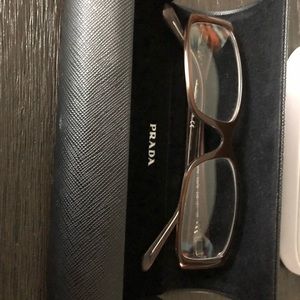 Prada clear glass no prescription glasses